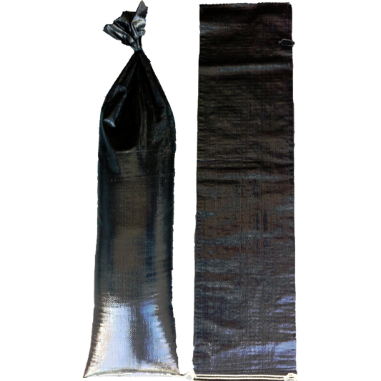 Sandsäcke schwarz, für Hochwasserschutz