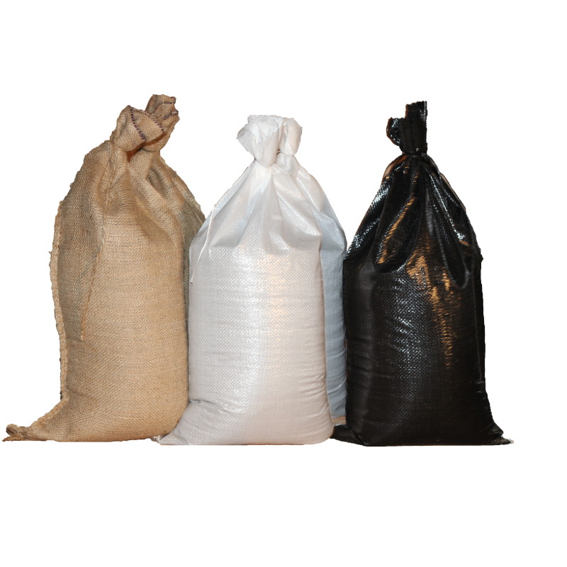 Gefüllte Sandsäcke