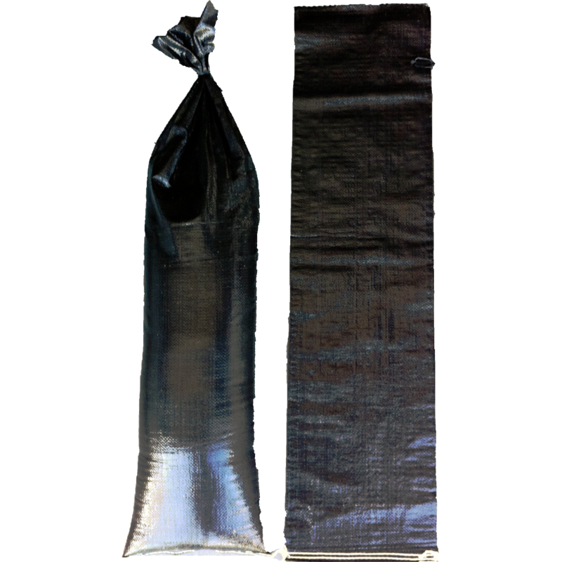 Sandsäcke schwarz, für Hochwasserschutz