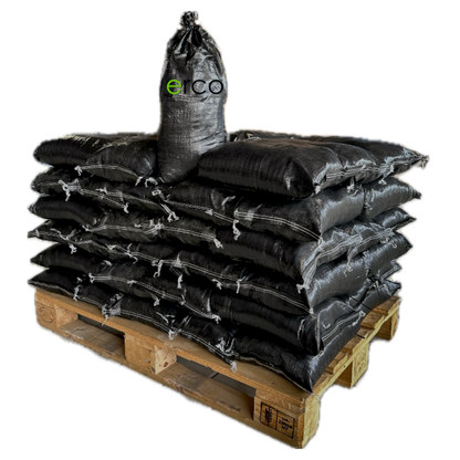 Sandsäcke-Set gefüllt, schwarz